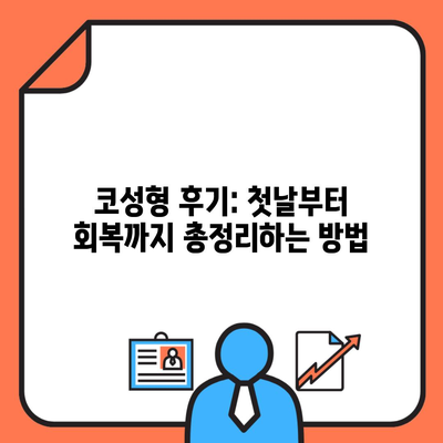 코성형 후기: 첫날부터 회복까지 총정리하는 방법