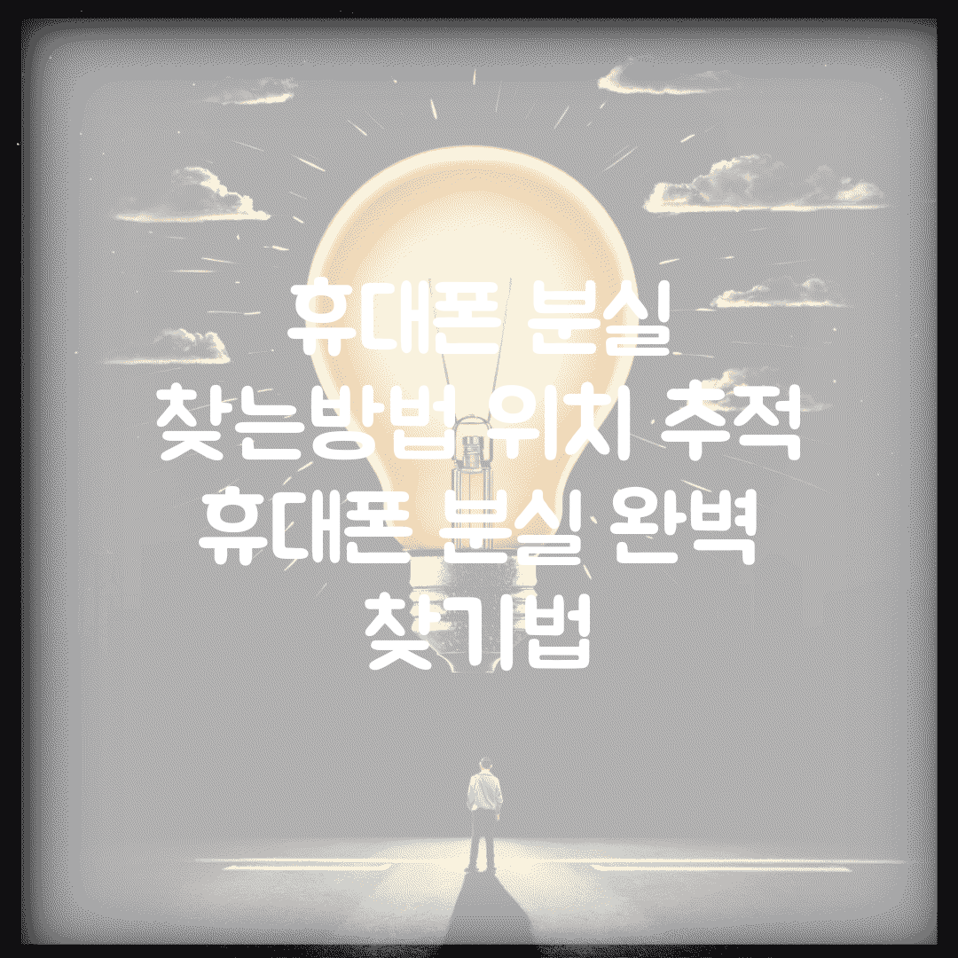 휴대폰 분실 찾는방법 위치 추적 | 휴대폰 분실 완벽 찾기법
