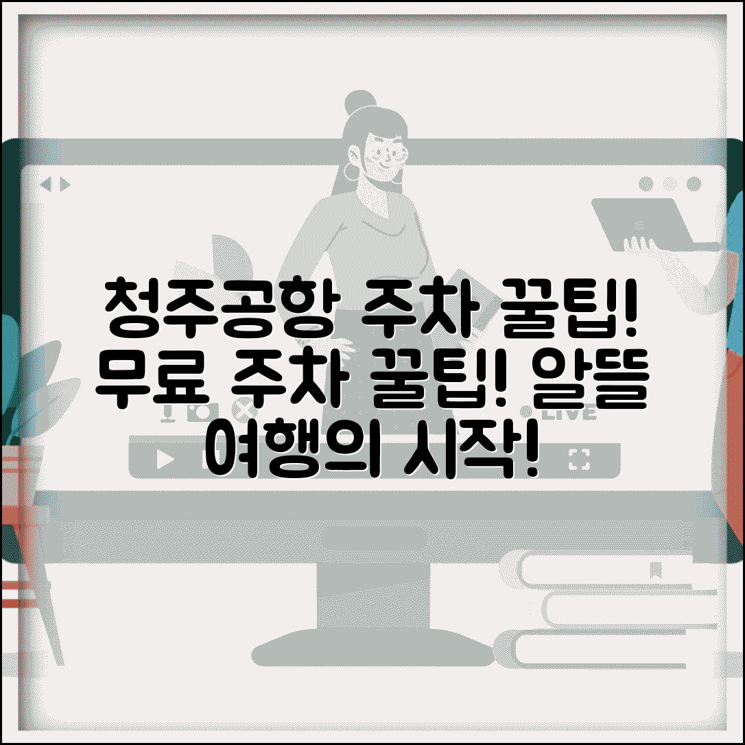 청주공항 무료주차 항공 이용 | 청주국제공항 장기 주차와 무료 주차 구역 안내
