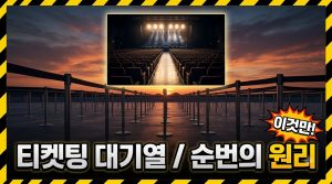 대기열·웨이팅 완전정복 — 티켓오픈 대기 순번의 원리와 규칙