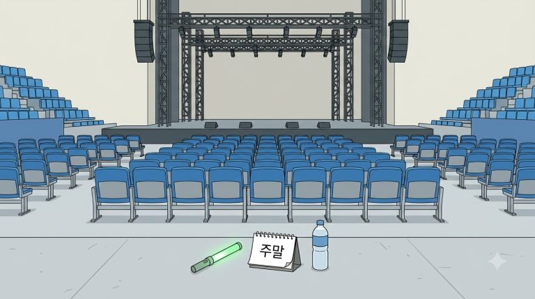 K-POP 콘서트 일정 — 9월 주말에 겹치는 아이돌 공연
