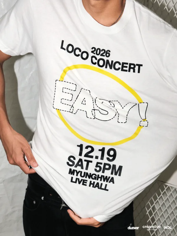 LOCO CONCERT: EASY! 공식 포스터