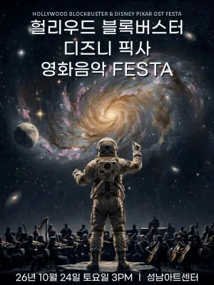 헐리우드 블록버스터 & 디즈니 픽사 영화음악 FESTA [성남] 공식 포스터
