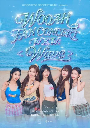 WOOAH FAN CONCERT WXW: Wave 공식 포스터