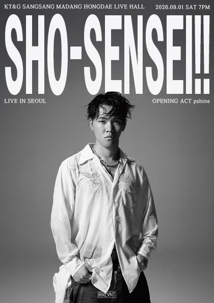 SHO-SENSEI!! (쇼센세이) Live in Seoul 포스터