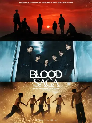 ENHYPEN WORLD TOUR: BLOOD SAGA [부산] 공식 포스터