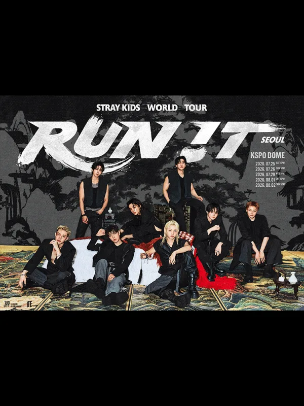 Stray Kids World Tour: RUN IT [서울] 포스터