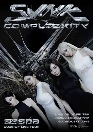 aespa LIVE TOUR -SYNK: COMPLaeXITY- 공식 포스터