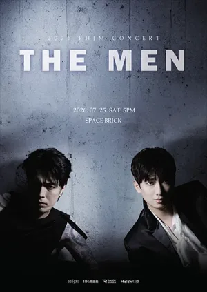 이혁정모 (EHJM) 단독콘서트: THE MEN 공식 포스터