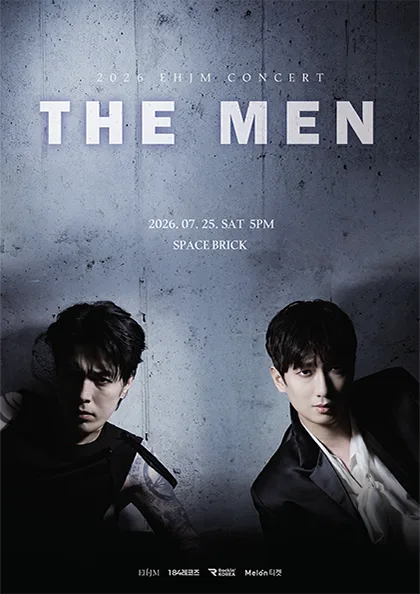이혁정모 (EHJM) 단독콘서트: THE MEN 공식 포스터
