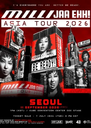 HY LIVE SERIES & MILLI MILLI JAA EHH! ASIA TOUR IN SEOUL 공식 포스터