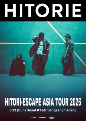HITORIE, HITORI ESCAPE ASIA TOUR [서울] 공식 포스터