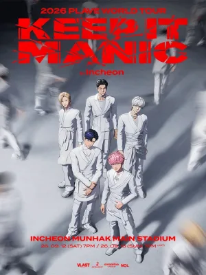 PLAVE World Tour: KEEP IT MANIC [인천] 공식 포스터