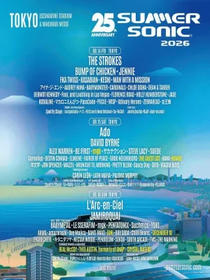 Summer Sonic [일본 치바현] 공식 포스터