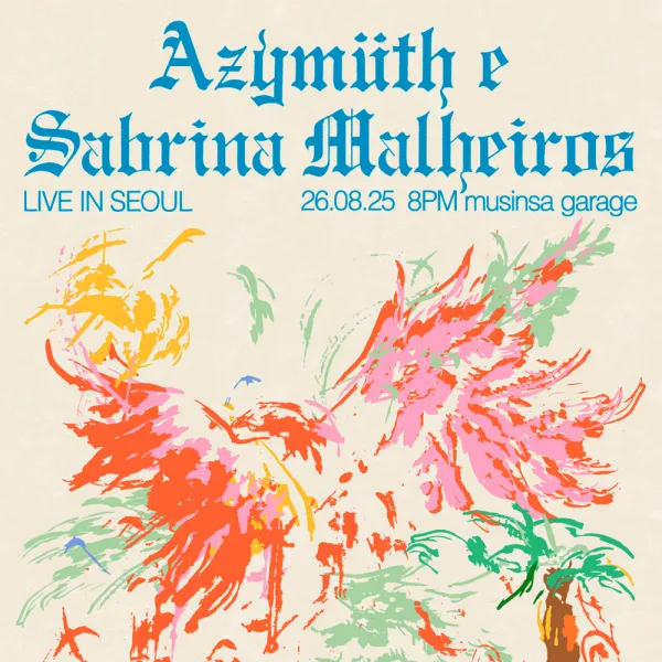 Azymuth & Sabrina Malheiros Live in Seoul 공식 포스터