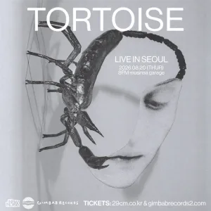 Tortoise Live in Seoul 공식 포스터