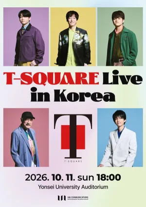 T-SQUARE Live in Seoul 공식 포스터