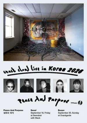 Crack Cloud Live in Korea: Peace And Purpose [서울] 공식 포스터