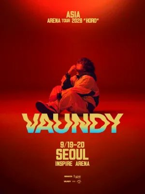 Vaundy ASIA ARENA TOUR HORO IN SEOUL 공식 포스터