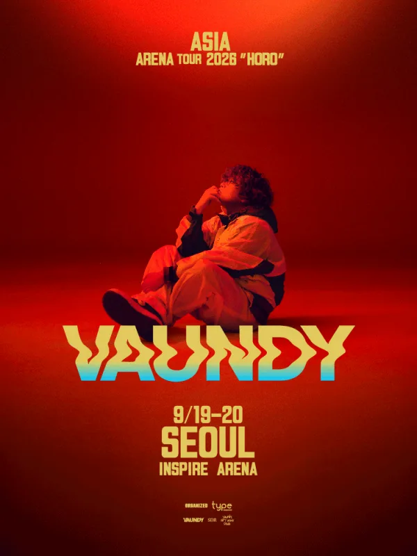 Vaundy ASIA ARENA TOUR HORO IN SEOUL 포스터