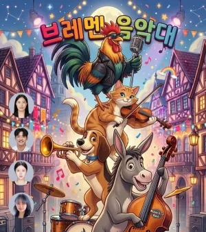 브레멘 음악대 [광명] 공식 포스터