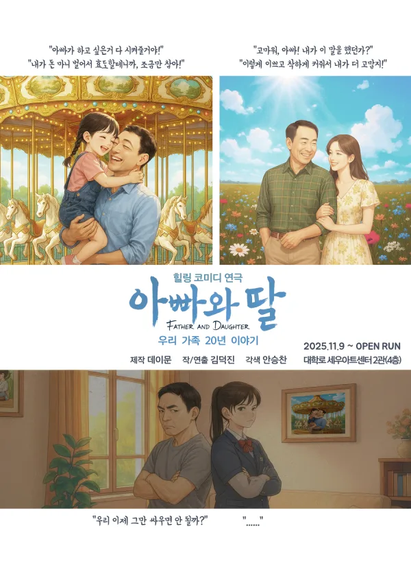 아빠와 딸 [대학로] 포스터