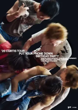 CORTIS TOUR, PUT YOUR PHONE DOWN: BIRTHDAY PARTY 공식 포스터