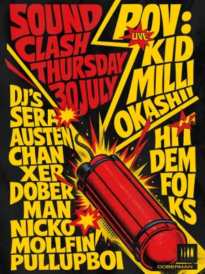 SOUNDCLASH THURSDAY’S 공식 포스터