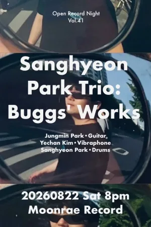 Open Record Night Vol.41, 박상현 Trio: Buggs Works 공식 포스터