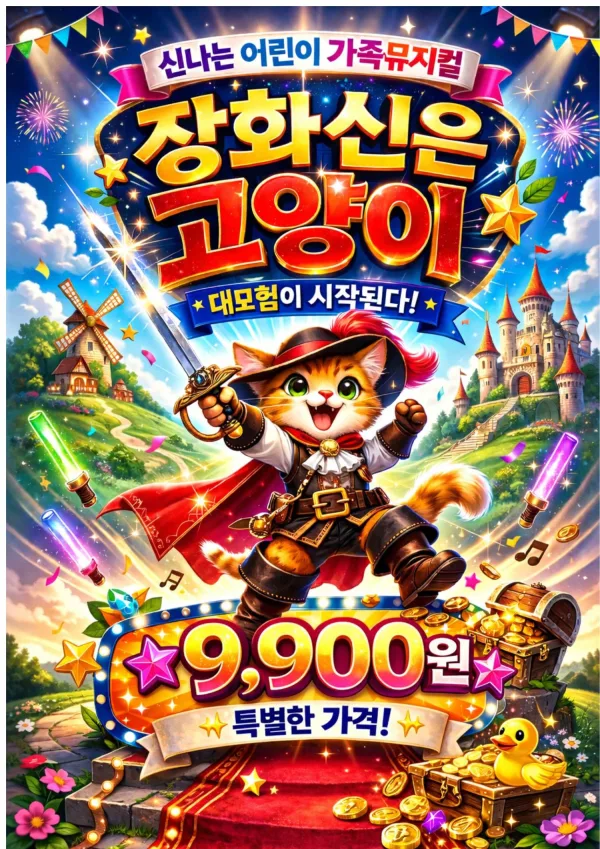 장화신은 고양이 [양주] 공식 포스터
