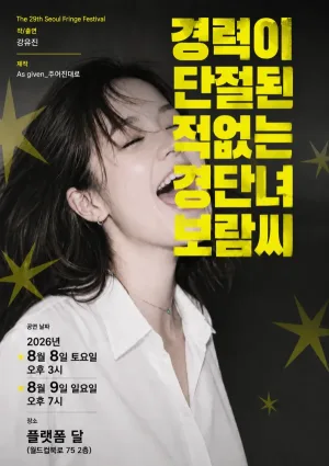 제29회 서울프린지페스티벌, 경력이 단절된 적 없는 경단녀 보람씨 공식 포스터