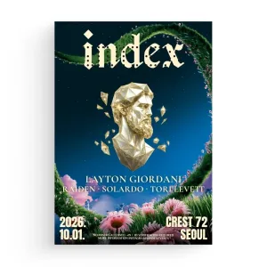 INDEX 공식 포스터