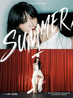 JEONG EUNJI SOLO CONCERT: SUMMER, I 공식 포스터
