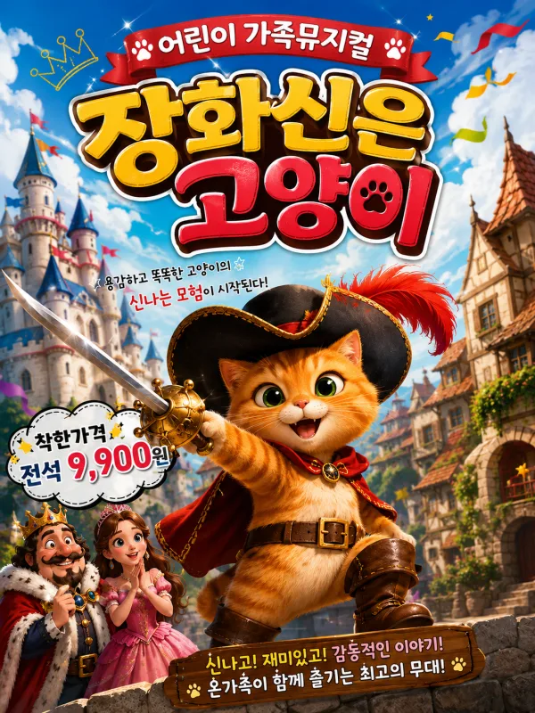 장화신은 고양이 [충주] 공식 포스터