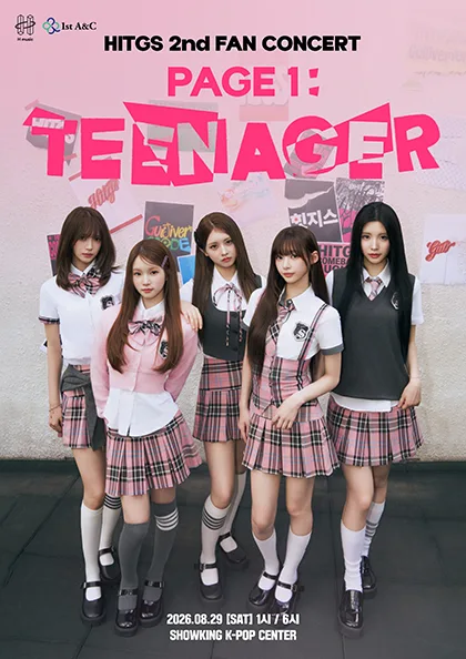 HITGS 2nd FAN CONCERT: PAGE 1: Teenager 공식 포스터