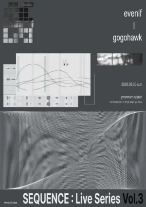 SEQUENCE: Live Series Vol.3 evenif X gogohawk 공식 포스터