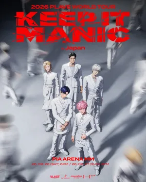 PLAVE World Tour: KEEP IT MANIC [일본 가나가와] 공식 포스터