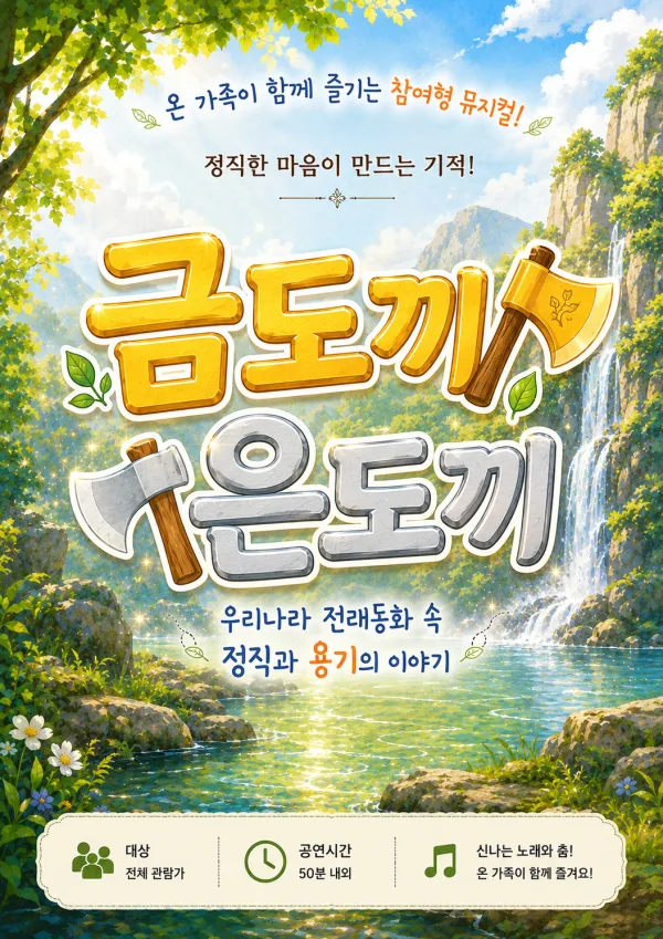 금도끼 은도끼 [서울 금천] 공식 포스터