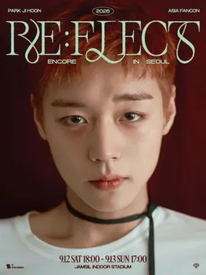 PARK JI HOON ASIA FANCON, RE: FLECT [서울 (앵콜) ] 공식 포스터
