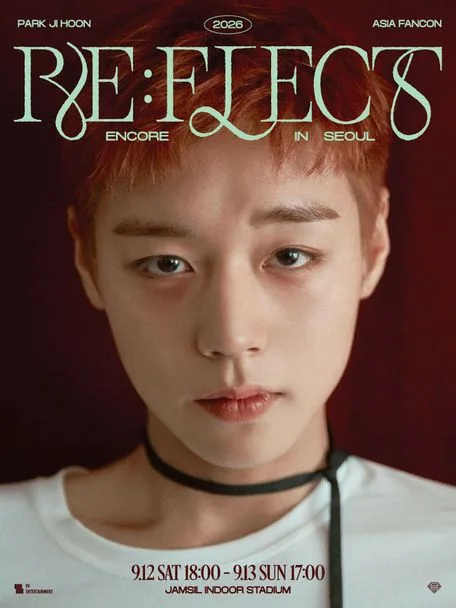 PARK JI HOON ASIA FANCON, RE: FLECT [서울 (앵콜) ] 공식 포스터