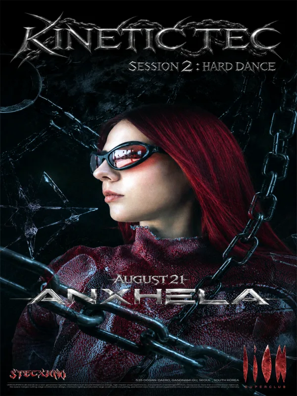 KINETIC TEC Session 2: Hard Dance 공식 포스터