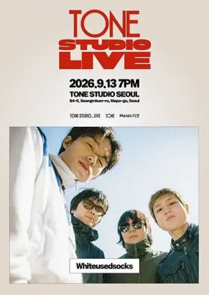 TONE STUDIO LIVE, Whiteusedsocks 공식 포스터