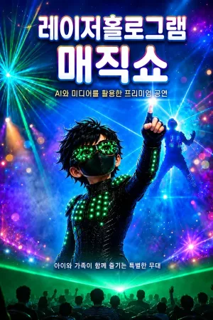 레이저홀로그램 매직쇼 [부천] 공식 포스터