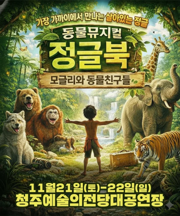 정글북 [청주] 공식 포스터