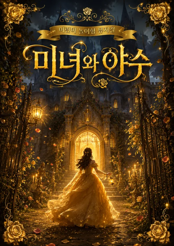 미녀와 야수 [창원] 공식 포스터