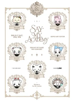 SAY MY NAME 2nd Anniversary Fan Concert: SAY MY ACADEMY 공식 포스터