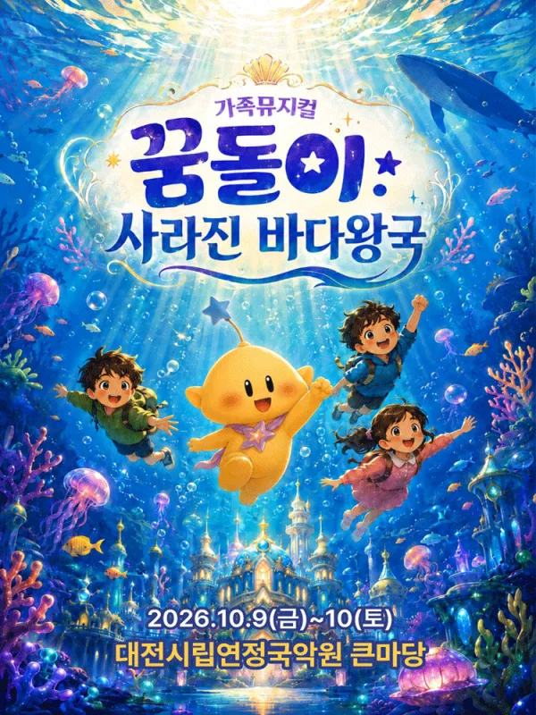 꿈돌이: 사라진 바다왕국 [대전] 공식 포스터