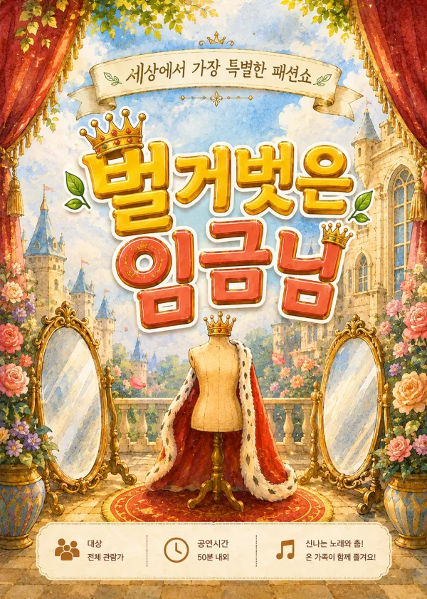 벌거벗은 임금님 [금천] 공식 포스터
