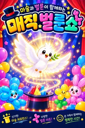 매직 벌룬쇼 [서산] 공식 포스터