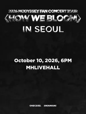 MODYSSEY FAN CONCERT TOUR IN SEOUL 공식 포스터